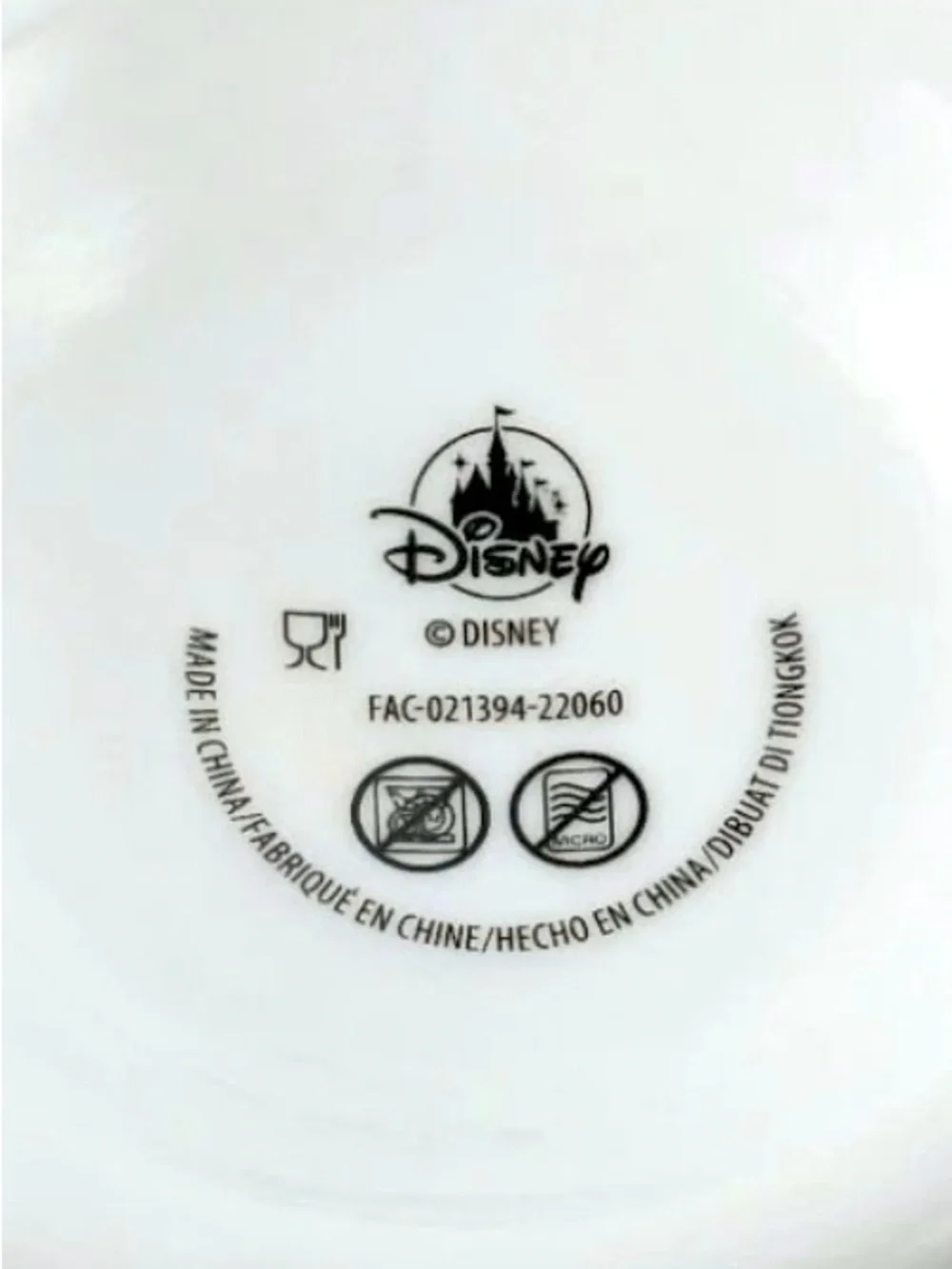 DISNEY Set of 2 Latte Mug Authentic Disneyland Resort 2023 Collectible Stoneware